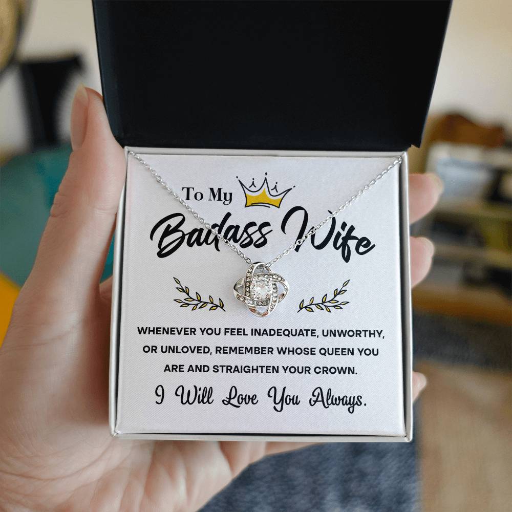 To My Badass Wife - straighten your crown