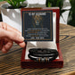 To My Husband-Best Decision | Love You Forever Bracelet