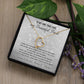 To My One True Love, My Beautiful Bride - Necklace