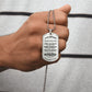 A Mi Esposo - Military Dog Tag Gift