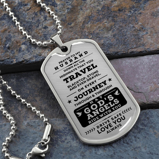 Prayer To My Husband | Military Tag