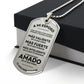 A Mi Esposo - Military Dog Tag Gift