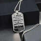 Military Dog Tag | Gift | Proud Army Mom