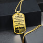 Military Dog Tag | Gift | Proud Army Mom