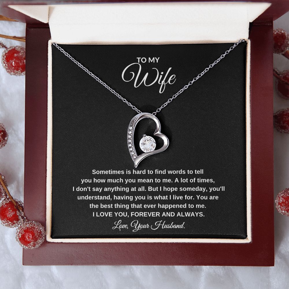 Gift to My Wife | Forever Love Necklace