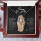 Gift to Bonus Daughter | Old Lioness | Necklace | FL
