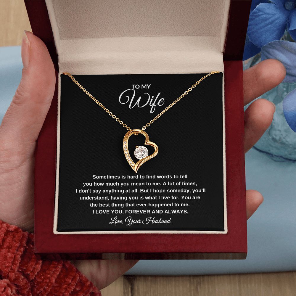 Gift to My Wife | Forever Love Necklace