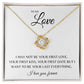 Gift To My Love | Love Knot Necklace