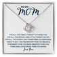 Love Knot Necklace | Gift for Mom | For All The Times I Forgot To Thank You