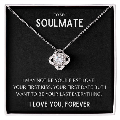 Gift To My Soulmate | Love Knot Necklace