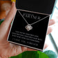 Gift To My Smokin' Hot Partner | Love Knot Necklace