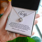 Valentines_wife Gift To my Wife | Love Knot Necklace