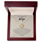 Gift to my Smokin' Hot Wife | Love Knot Necklace