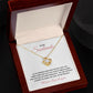 Love Knot Necklace To My Soulmate