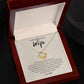 Gift to my Smokin' Hot Wife | Love Knot Necklace