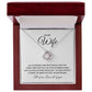 Valentines_wife Gift To my Wife | Love Knot Necklace