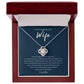 Gift To My Smokin' Hot Wife | Love Knot Necklace