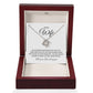 Valentines_wife Gift To my Wife | Love Knot Necklace
