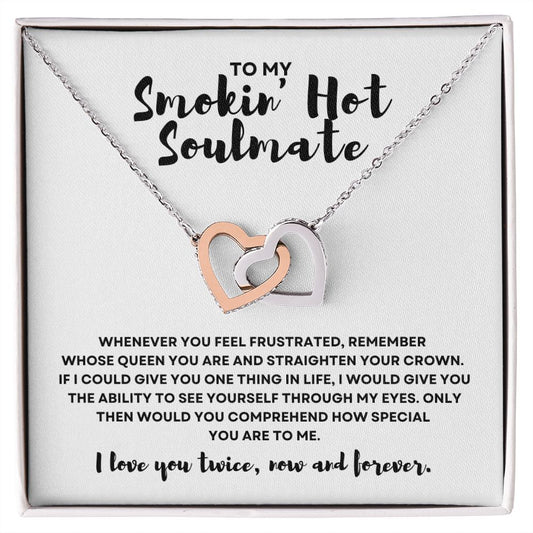 Gift To MY Smokin' Hot Soulmate | Love Knot Necklace