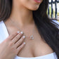 Necklace for My Love | Gift | Interlocking Hearts
