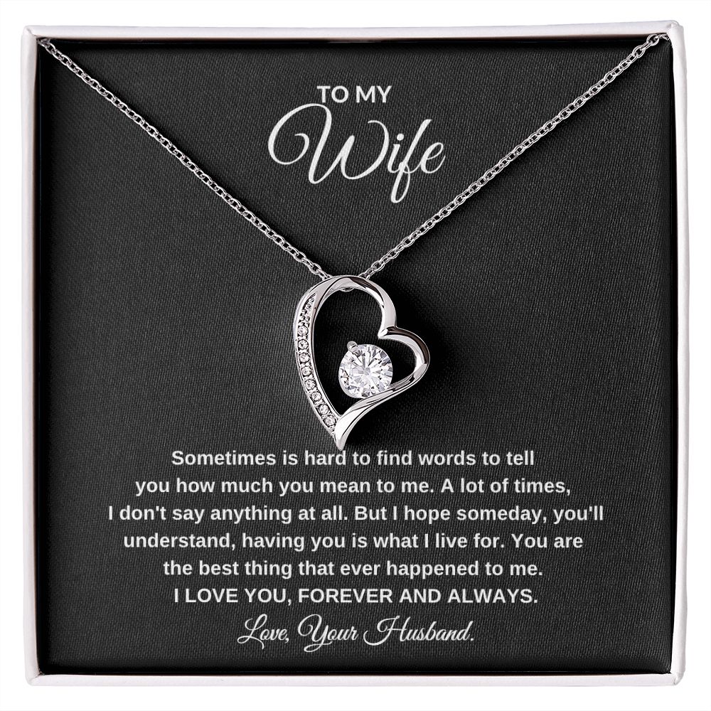 Gift to My Wife | Forever Love Necklace