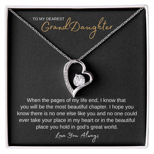 Necklace Forever Love | Gift to Granddaughter