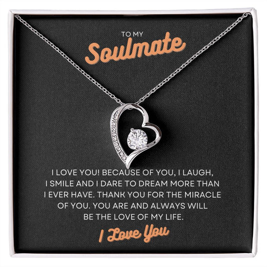Gift To My Soulmate | Forever Love Necklace