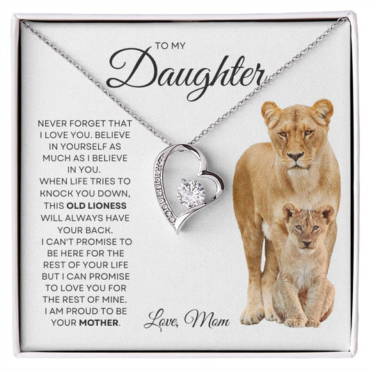Gift to Daughter - Never Forget - Forever Love
