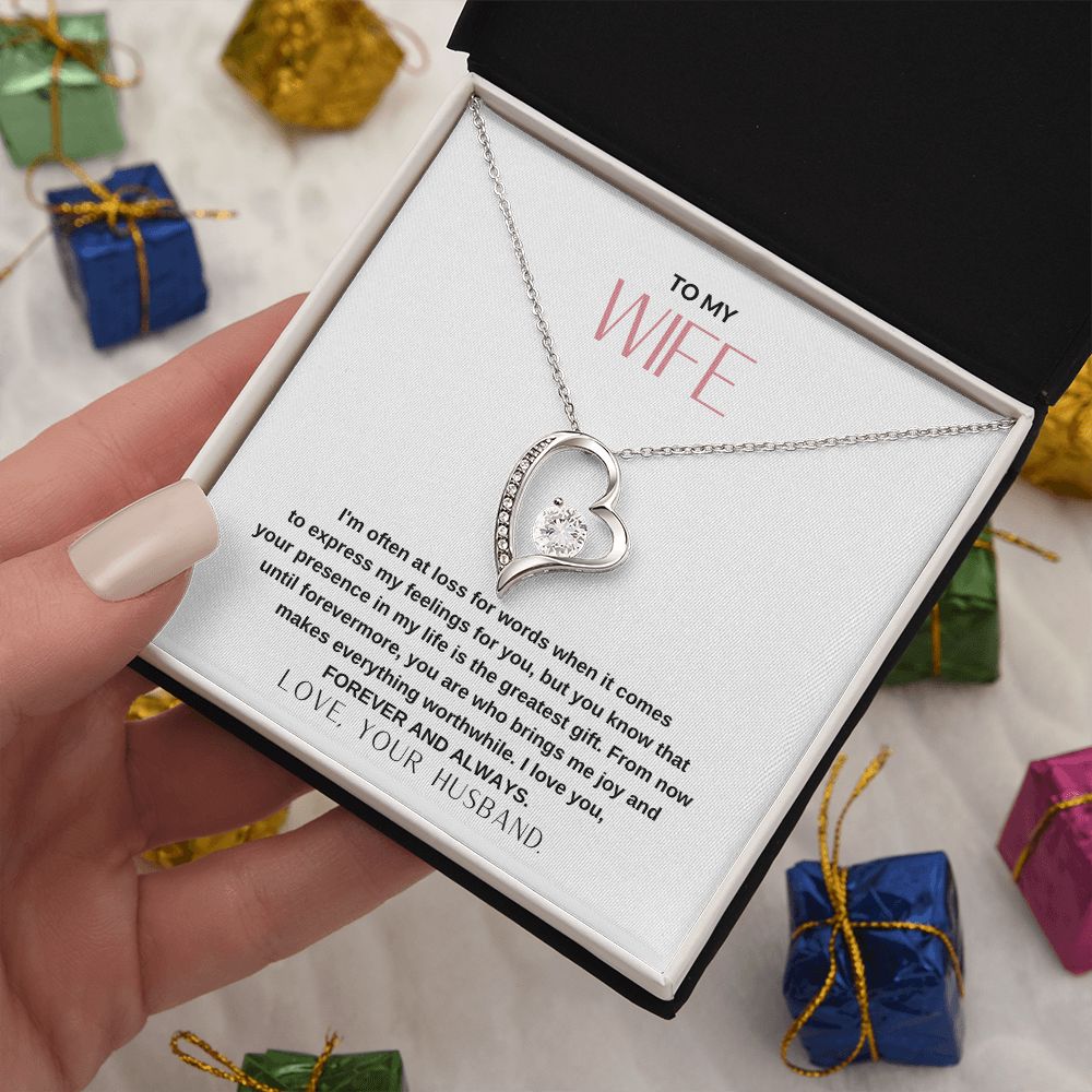 Gift to My Wife | Forever Love Necklace