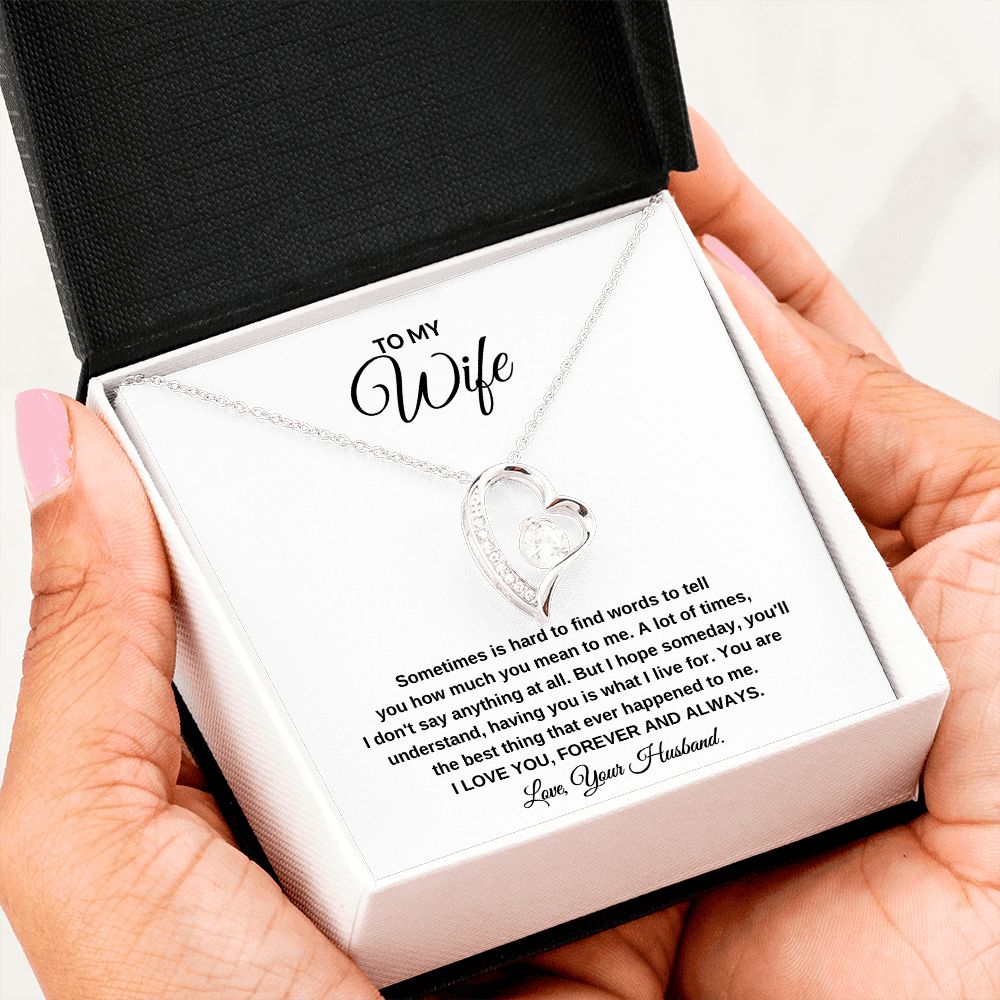 Gift to My Wife | Forever Love Necklace