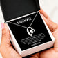Gift To The Love Of My Life, My Soulmate | Forever Love Necklace
