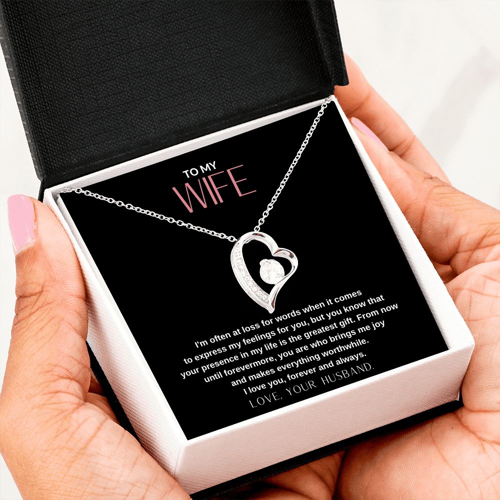 Gift to My Wife | Forever Love Necklace