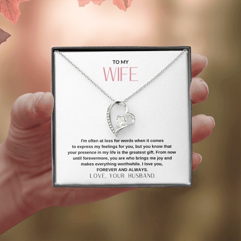 Gift to My Wife | Forever Love Necklace