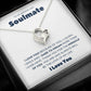 Gift To My Smokin' Hot Soulmate | Forever Love Necklace