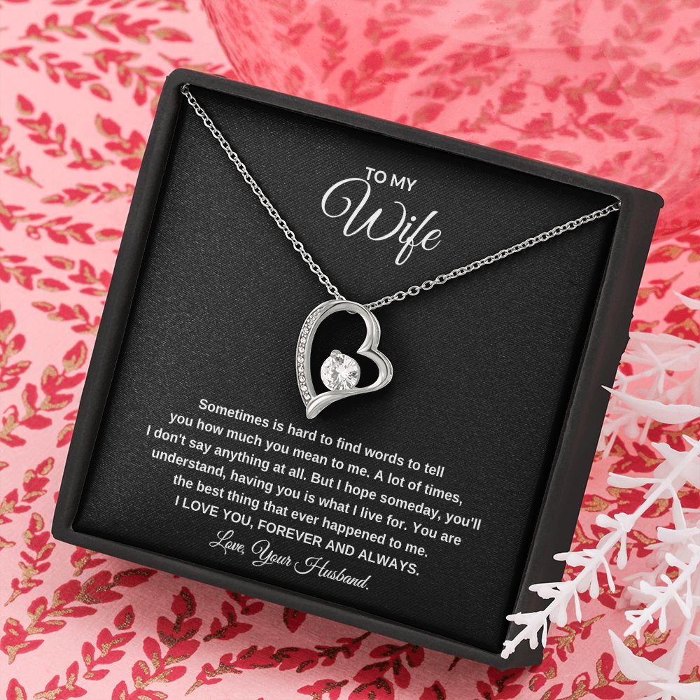 Gift to My Wife | Forever Love Necklace