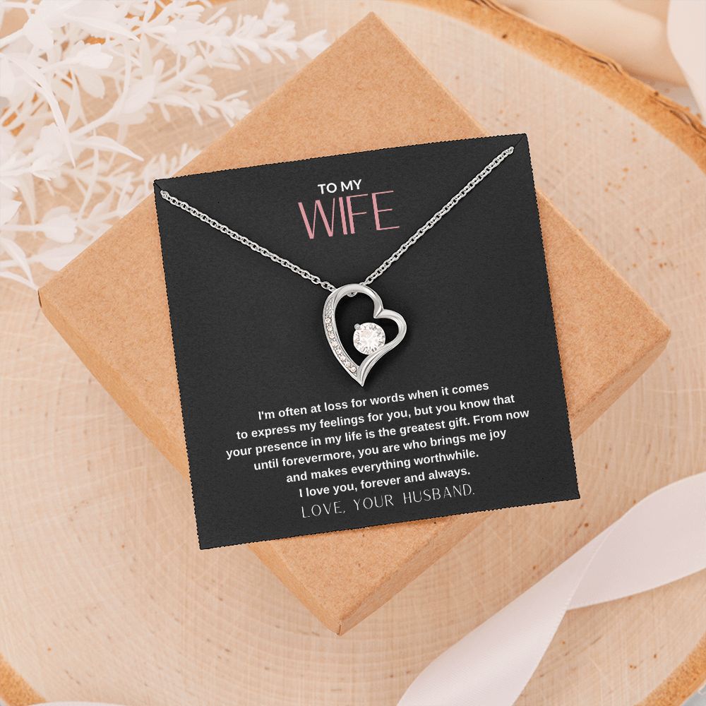 Gift to My Wife | Forever Love Necklace