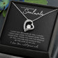 Gift To My Stunning Soulmate | Forever Love Necklace