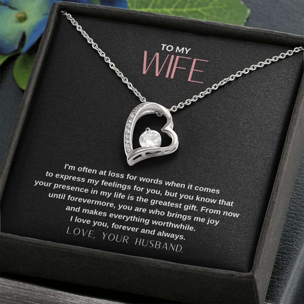 Gift to My Wife | Forever Love Necklace