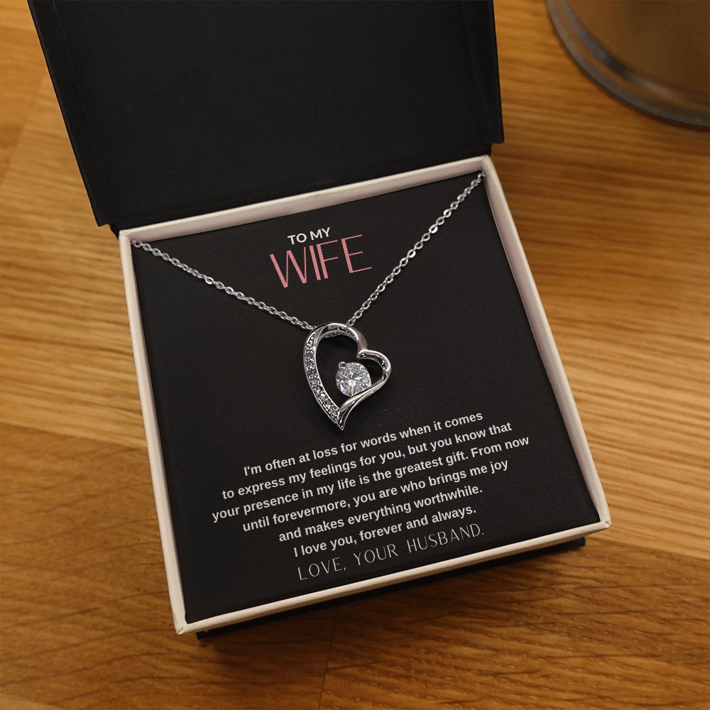 Gift to My Wife | Forever Love Necklace