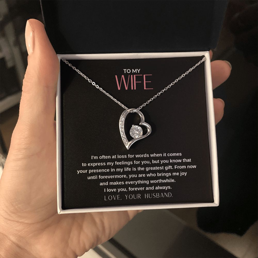 Gift to My Wife | Forever Love Necklace