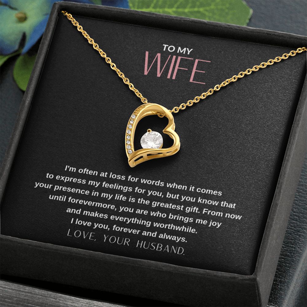 Gift to My Wife | Forever Love Necklace