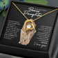 Gift to Bonus Daughter | Old Lioness | Necklace | FL
