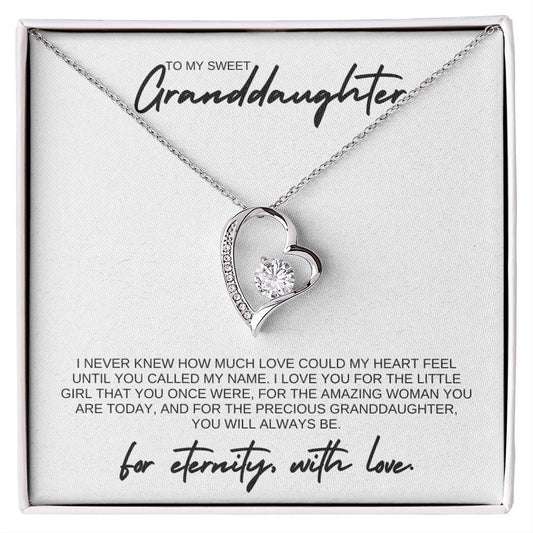 Granddaughter Necklace, Meaningful Jewellery, Birthday Gift, Christmas Gift, Graduation